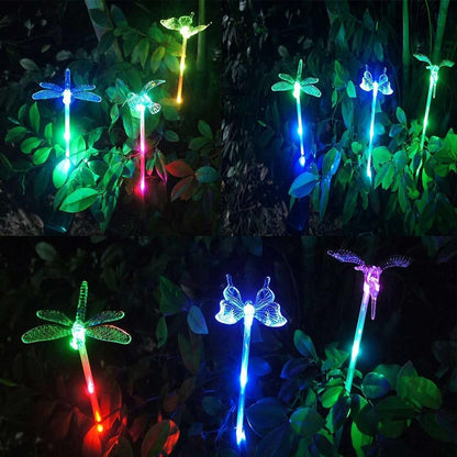 Vivolux | Solar-LED-Gartenleuchten „Bunte Fliegen“