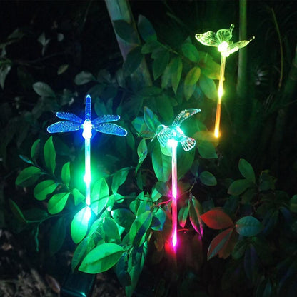 Vivolux | Solar-LED-Gartenleuchten „Bunte Fliegen“