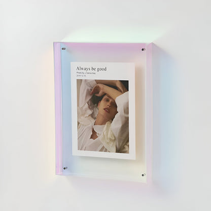 Vivolux | Farbiger transparenter Acrylrahmen für moderne Displays