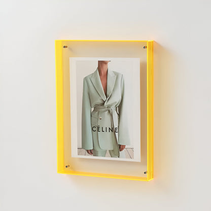 Vivolux | Farbiger transparenter Acrylrahmen für moderne Displays