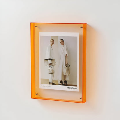 Vivolux | Farbiger transparenter Acrylrahmen für moderne Displays