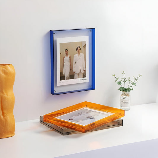 Vivolux | Farbiger transparenter Acrylrahmen für moderne Displays