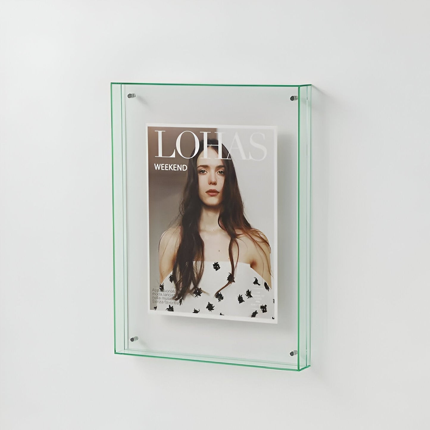 Vivolux | Farbiger transparenter Acrylrahmen für moderne Displays