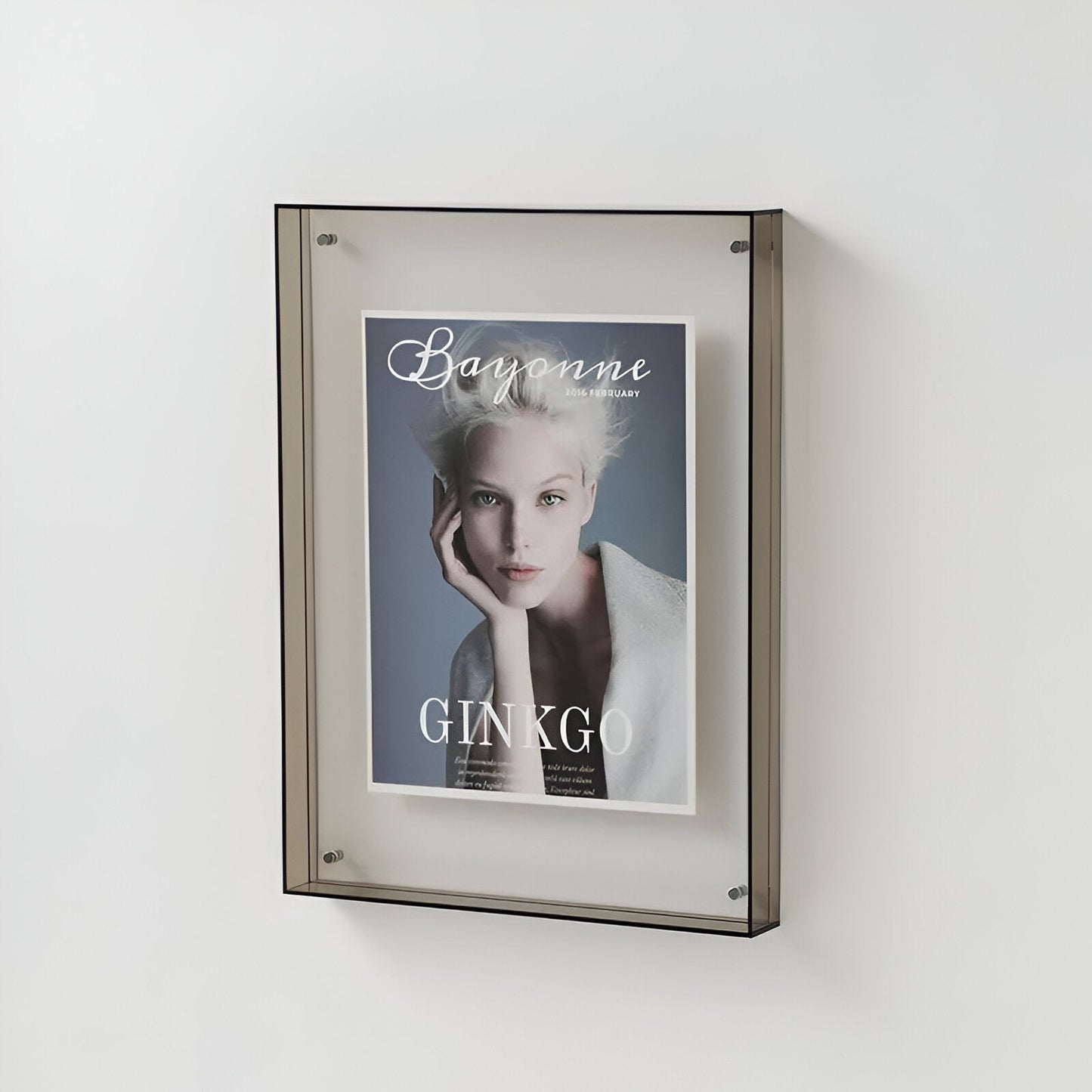 Vivolux | Farbiger transparenter Acrylrahmen für moderne Displays