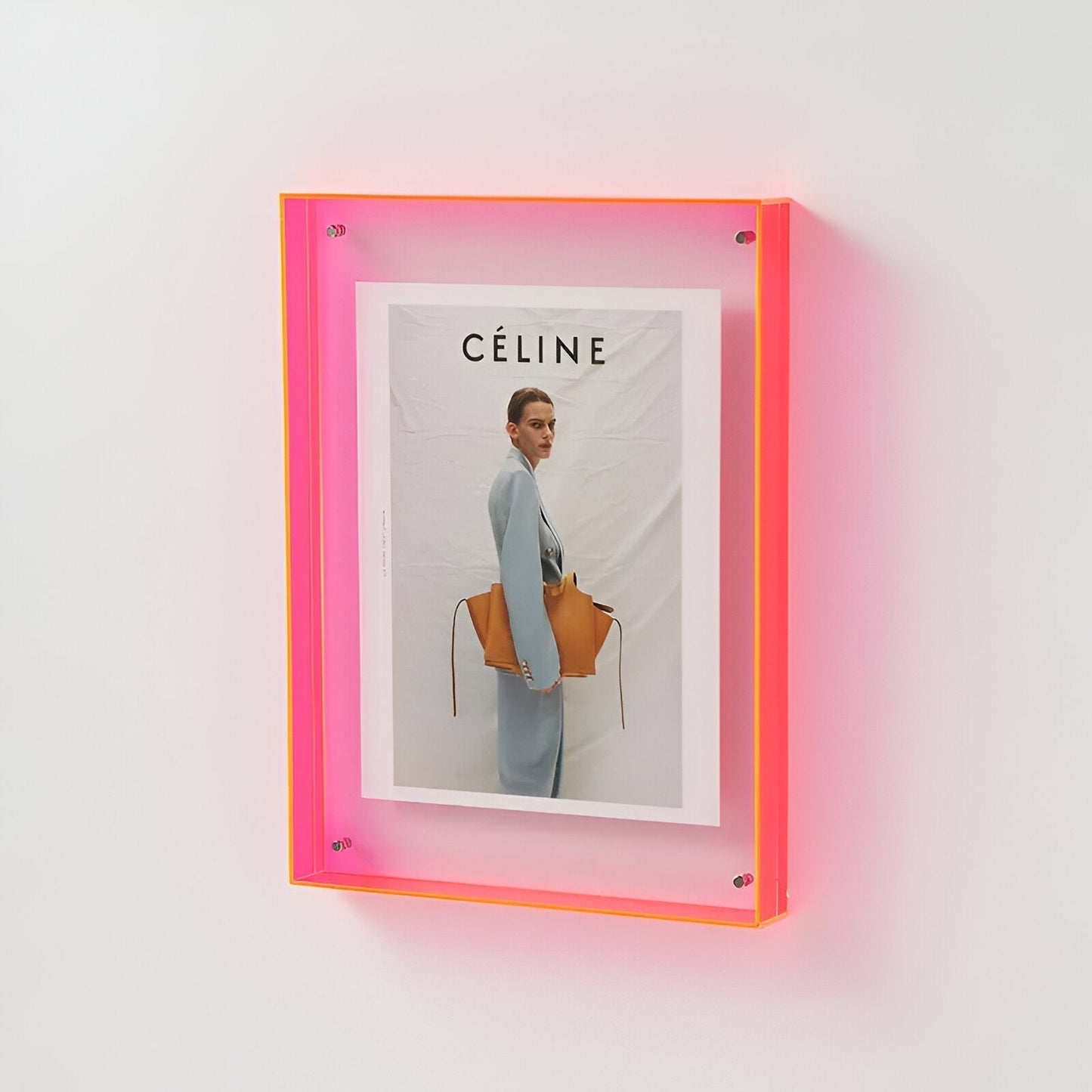 Vivolux | Farbiger transparenter Acrylrahmen für moderne Displays