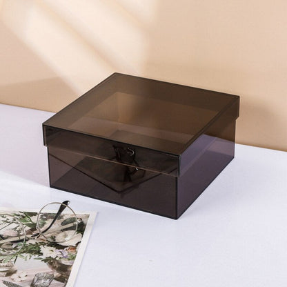 Vivolux | Bunte Acryl Aufbewahrungsorganisatorbox Mit Deckel