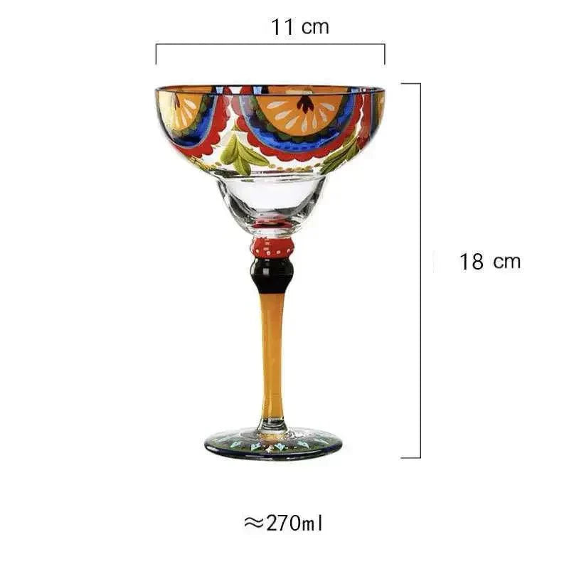 Vivolux | Bunte Margarita Cocktailglas