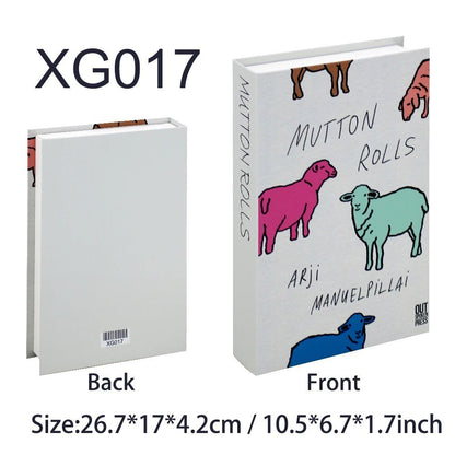 Vivolux | Bunte Aufbewahrungsbuch-Dekoration