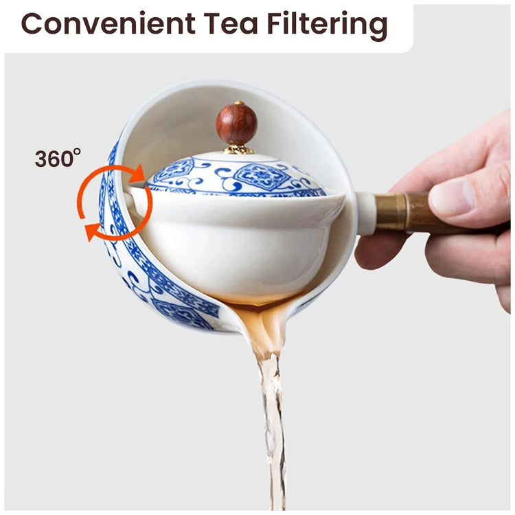 Vivolux | Gongfu-Teeset aus Porzellan - Zeitlose Eleganz, perfekter Tee