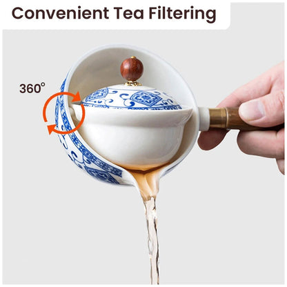 Vivolux | Gongfu-Teeset aus Porzellan - Zeitlose Eleganz, perfekter Tee