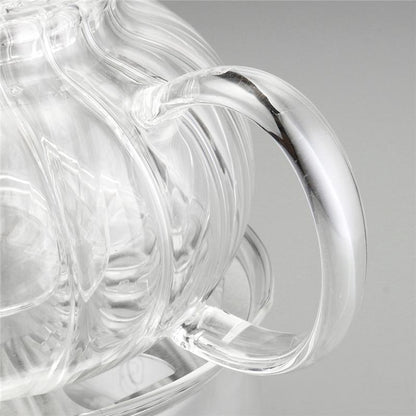 Vivolux | Kristallklar Glas Teekannen Set
