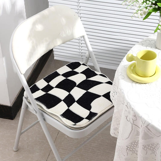 Vivolux | Curvy Checker Mini Getufteter Teppich