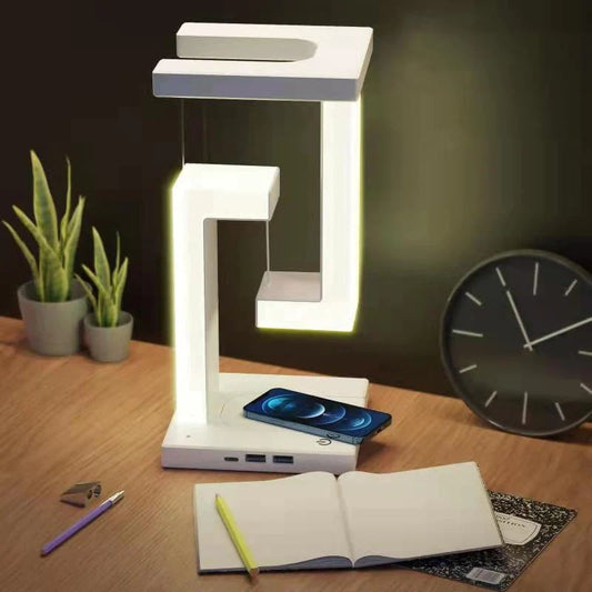 Vivolux | Drahtloses Ladegerät - GlowCharge - Schnellladung - Magische Atmosphäre im Zimmer