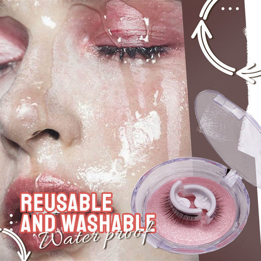 Wasserfeste und wiederverwendbare selbstklebende Wimpern