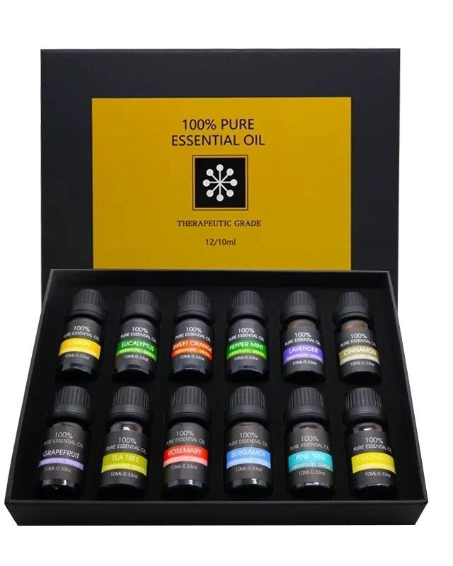 Vivolux | Set Of 12 Pure Essential Oils Gift Set