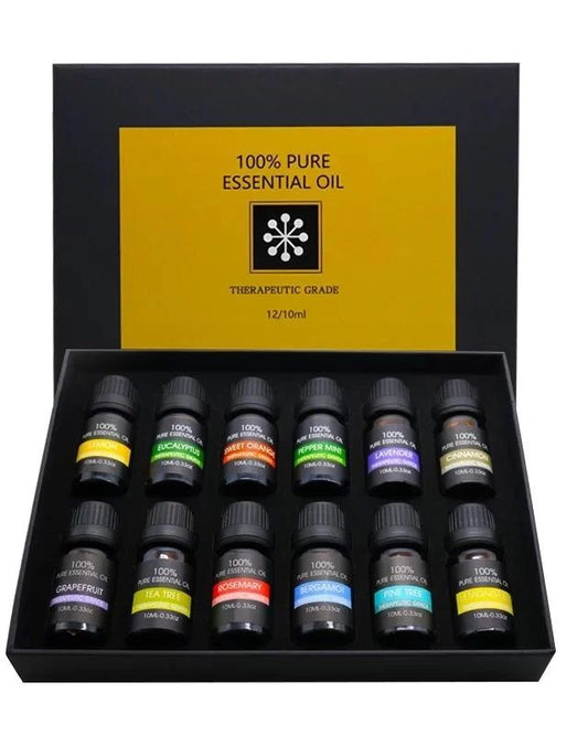 Vivolux | Set Of 12 Pure Essential Oils Gift Set