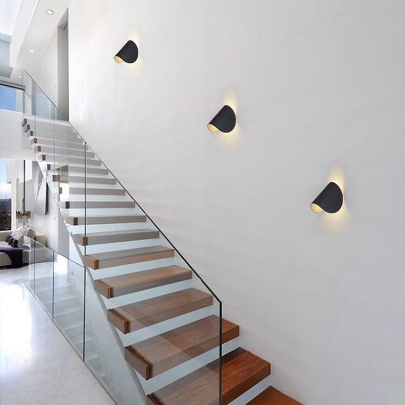 Vivolux | Eveline Modern Geometric LED 4 Color Wall Light Indoor/Outdoor Metal