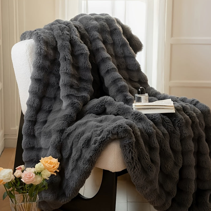 Vivolux | Premium Fleece-Decke mit elegantem Design