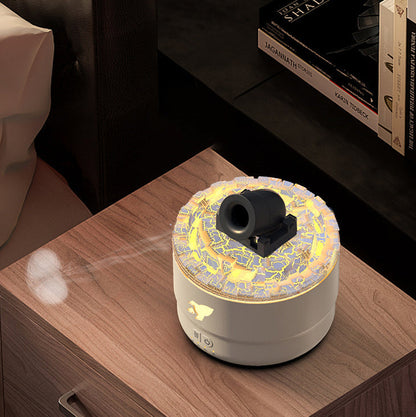 Vivolux | Cannon Luftbefeuchter Aroma Diffusor Wassernebel Nachtlicht Lava Perfektes Geschenk