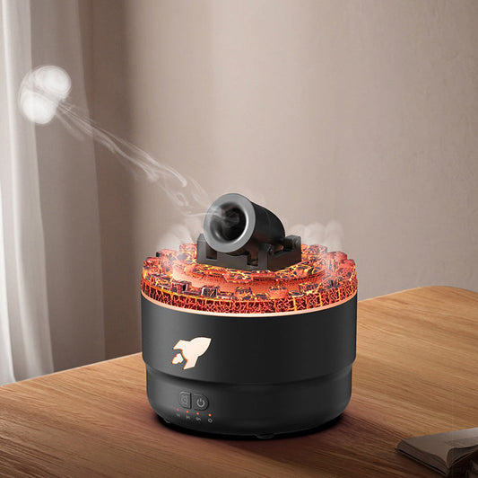 Vivolux | Cannon Luftbefeuchter Aroma Diffusor Wassernebel Nachtlicht Lava Perfektes Geschenk