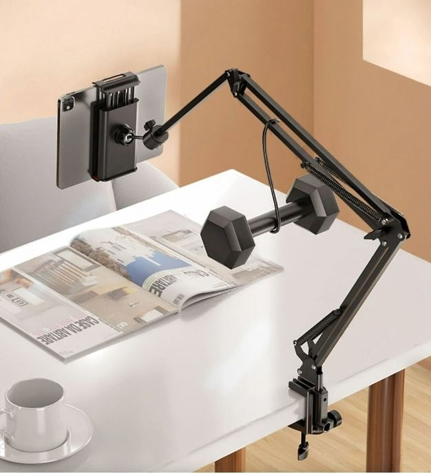 Vivolux | Tablet-Halterung – FlexiMount – 360° drehbar – verstellbare Halterung