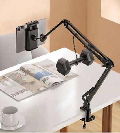 Vivolux | Tablet-Halterung – FlexiMount – 360° drehbar – verstellbare Halterung