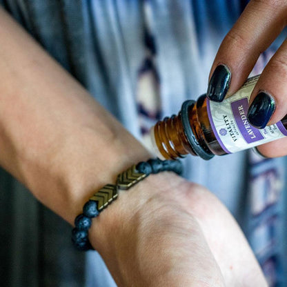 Vivolux | Diffuser Lava Stein Armband