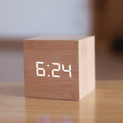 Vivolux | Digitaler Holz-LED-wecker