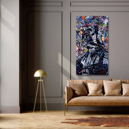 Vivolux | Disney Star Wars Poster Darth Vader Canvas Wandkunst - Wanddekoration - Berühmte Wandkunst
