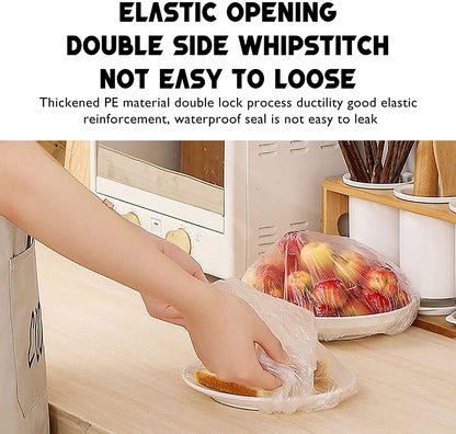 Vivolux | Einweg-Food-Cover Frischhaltetüten (100 Stück)