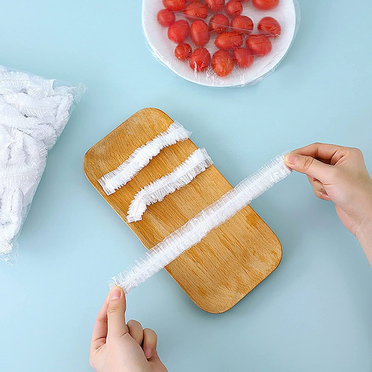 Vivolux | Einweg-Food-Cover Frischhaltetüten (100 Stück)