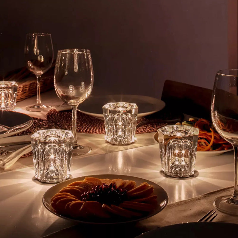 Vivolux | Kristall-Lampe Kabellose Tischlampe