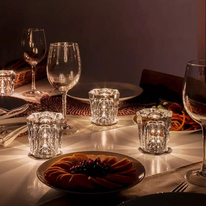 Vivolux | Kristall-Lampe Kabellose Tischlampe