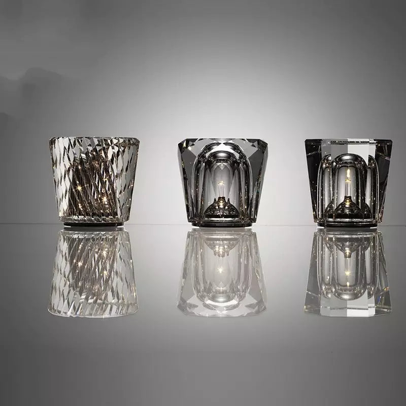 Vivolux | Kristall-Lampe Kabellose Tischlampe