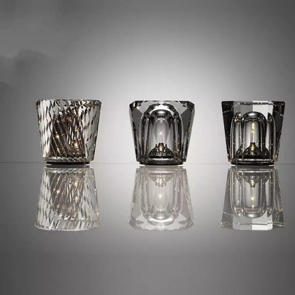 Vivolux | Kristall-Lampe Kabellose Tischlampe