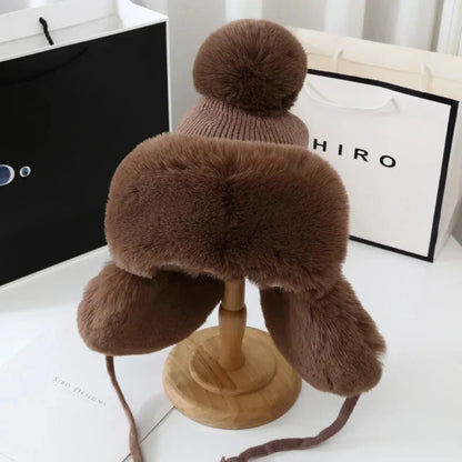 Winter Shield Ohrenschutz Ski Mütze für Damen - Tressa