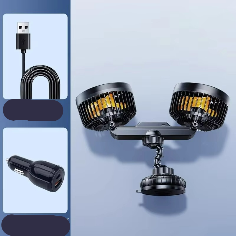 Vivolux | Autolüfter mit zwei Köpfen