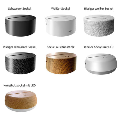 3D Mond Katze LED Nachtlicht