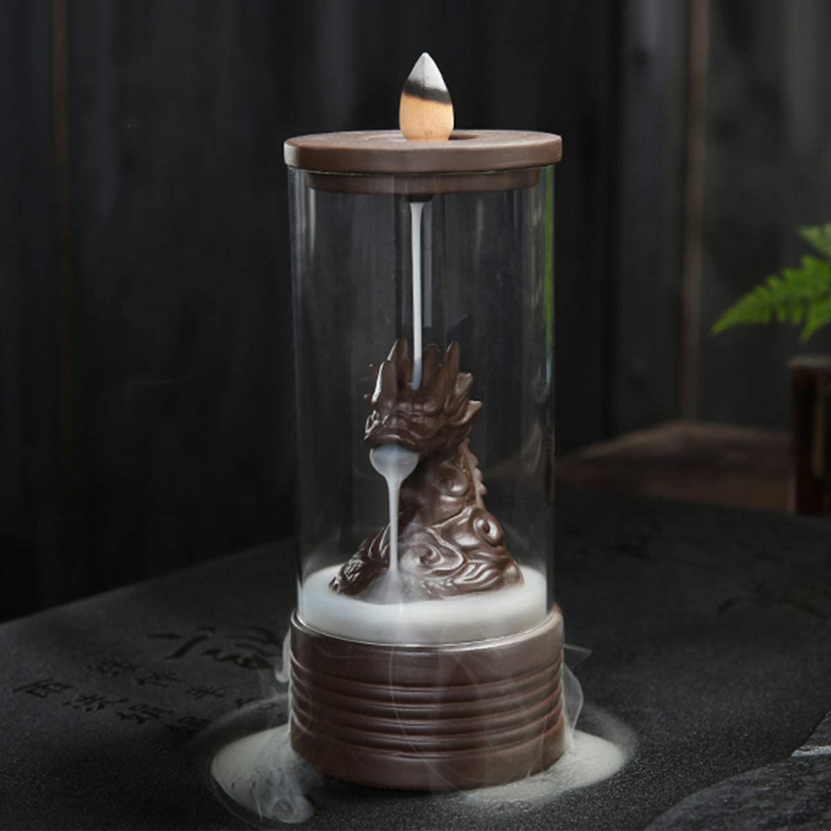 Vivolux | Dragon Guardian Räucherstäbchenhalter für Frieden und Entspannung