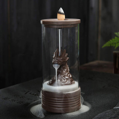 Vivolux | Dragon Guardian Räucherstäbchenhalter für Frieden und Entspannung