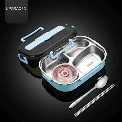 Lunchbox mit 4 Fächern, auslaufsicher