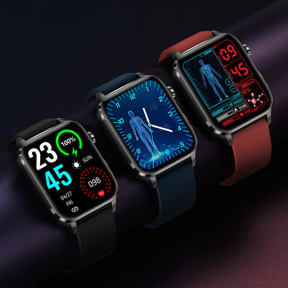 Sportuhr zur Gesundheitsüberwachung | Schmerzlose Blutzuckermessung und Lasertherapie-Behandlung