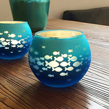 Vivolux | Europäischer Retro Glas Mosaik Teelichthalter