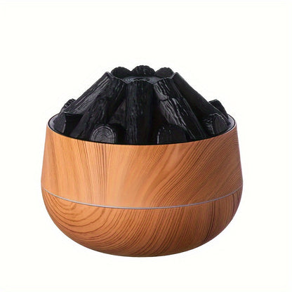 Vivolux | Feuerdiffusor - Mini simulierter Holzkohlefeuerluftbefeuchter mit realistischem Flammeneffekt
