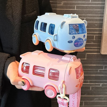 Vivolux | Die besten Geschenke für Kinder - Tragbecher in Form eines Busses mit Trageband