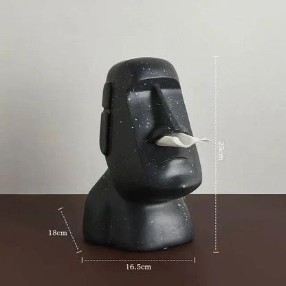 Vivolux | Taschentuchbox im Osterinsel-Statuen-Design