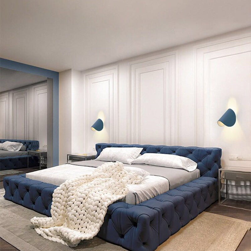 Vivolux | Eveline Modern Geometric LED 4 Color Wall Light Indoor/Outdoor Metal