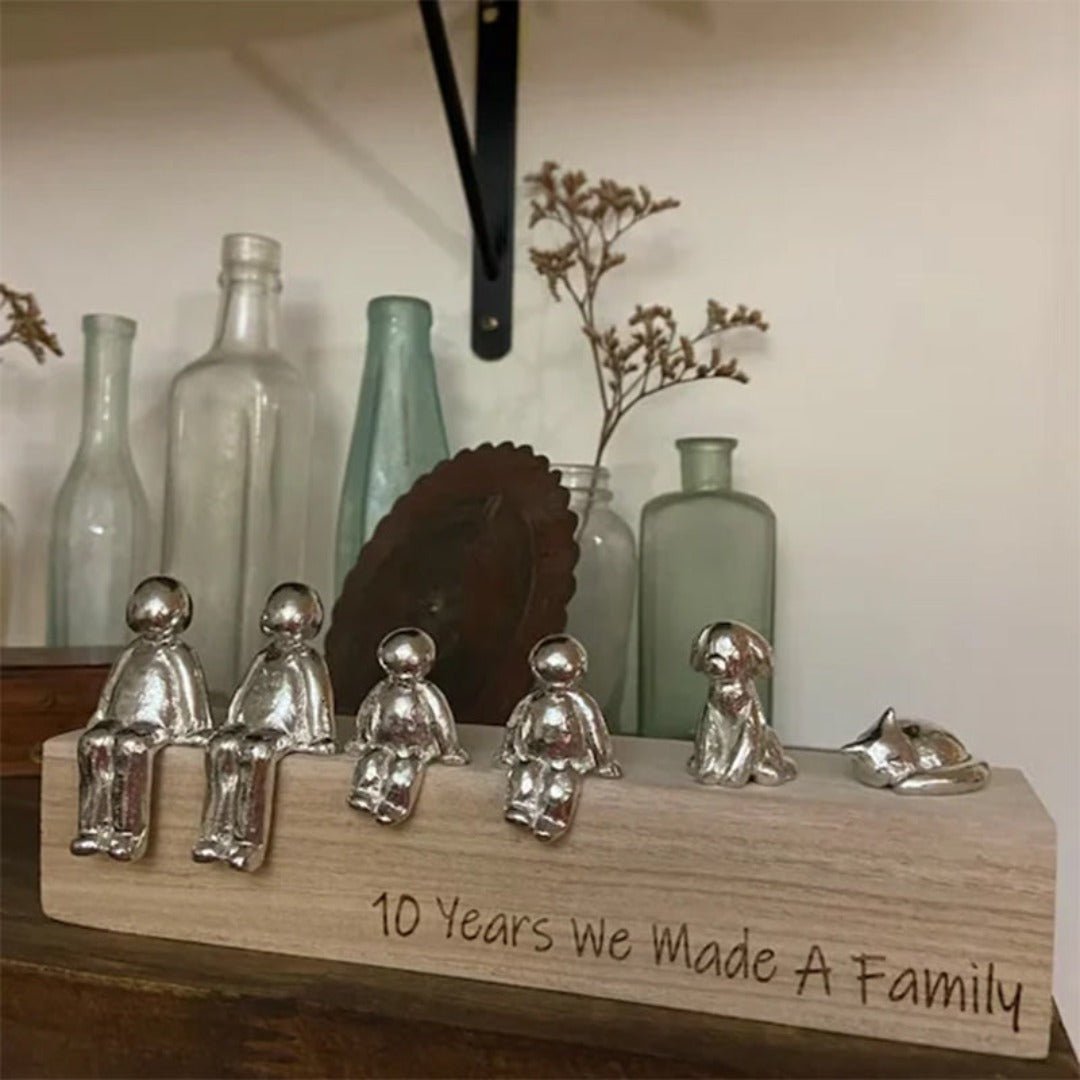 Vivolux | Skulptur der Ewigen Familie | Symbolik der Liebe und Bindung
