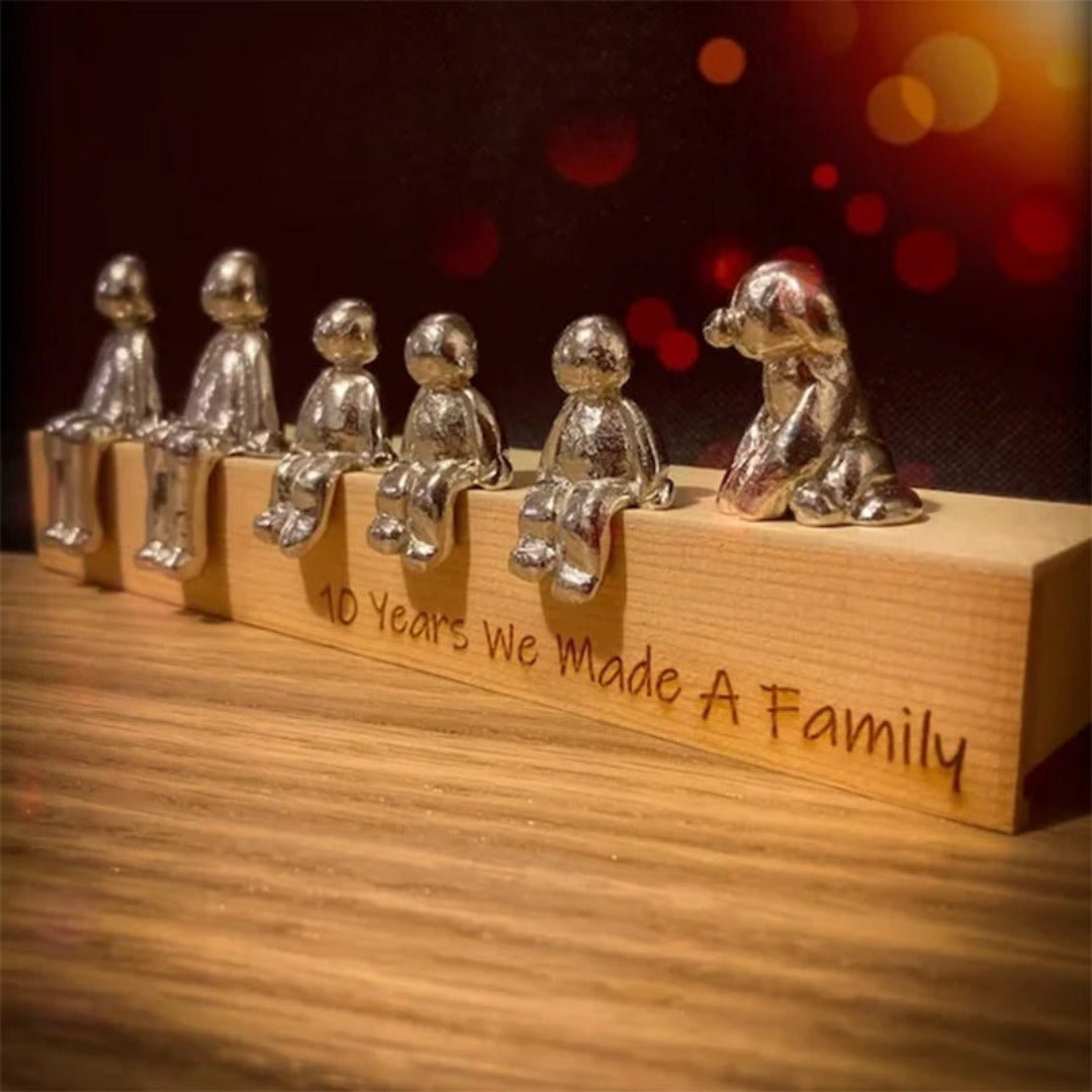 Vivolux | Skulptur der Ewigen Familie | Symbolik der Liebe und Bindung