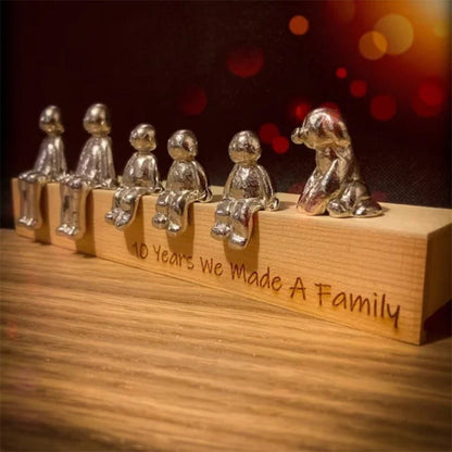Vivolux | Skulptur der Ewigen Familie | Symbolik der Liebe und Bindung